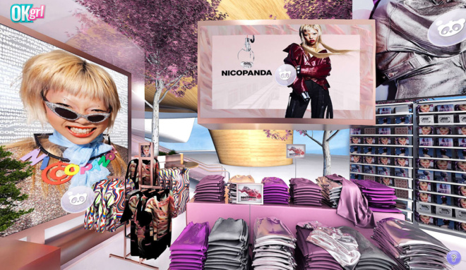 OKGrl & Nicopanda, een 360-graden shopping-fantasy voor generatie Z