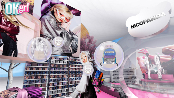 OKGrl & Nicopanda, een 360-graden shopping-fantasy voor generatie Z